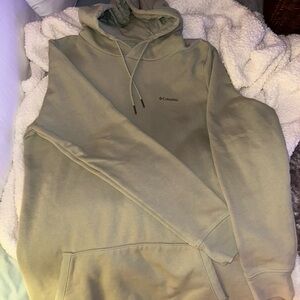 Columbia Men's Olive Hoodie Sweater
